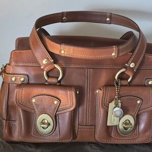 The Coach Legacy Satchel 65th Anniversary Shoulder Bag F13130